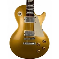 Used Gibson LPR7 1957 Les Paul Reissue Gold Solid Body Electric Guitar