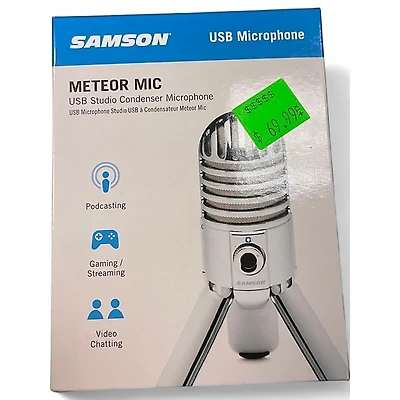 Used Samson SAMTR Meteor USB Microphone