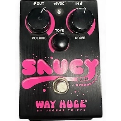 Used Way Huge Electronics Saucy Box Overdrive Effect Pedal