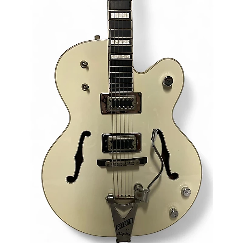 Used Gretsch Guitars G7593T-BD Billy Duffy Signature White Falcon White Hollow Body Electric Guitar