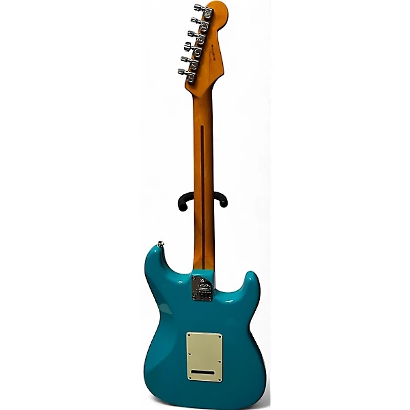 Used Fender American Professional II Stratocaster Miami Blue Solid Body Electric Guitar