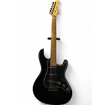 Used Fernandes RETRO ROCKET Black Solid Body Electric Guitar