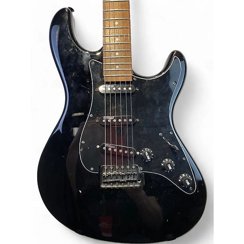 Used Fernandes RETRO ROCKET Black Solid Body Electric Guitar