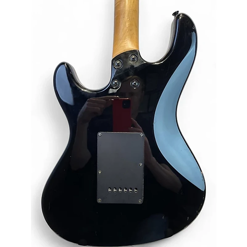 Used Fernandes RETRO ROCKET Black Solid Body Electric Guitar