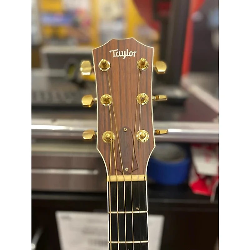 Used Taylor 812CE Antique Natural Acoustic Electric Guitar