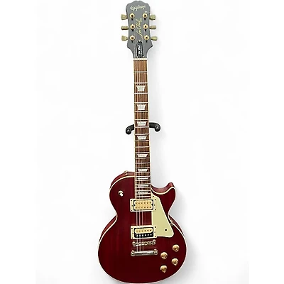 Used Epiphone les paul standard Worn Cherry Solid Body Electric Guitar
