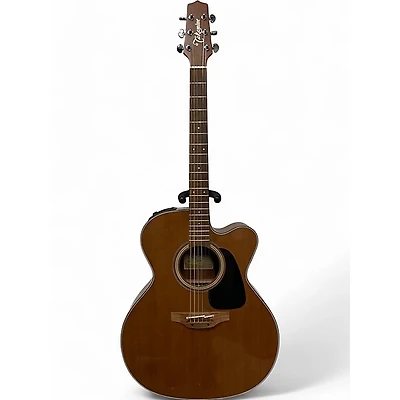 Used Takamine P1JC Antique Natural Acoustic Electric Guitar