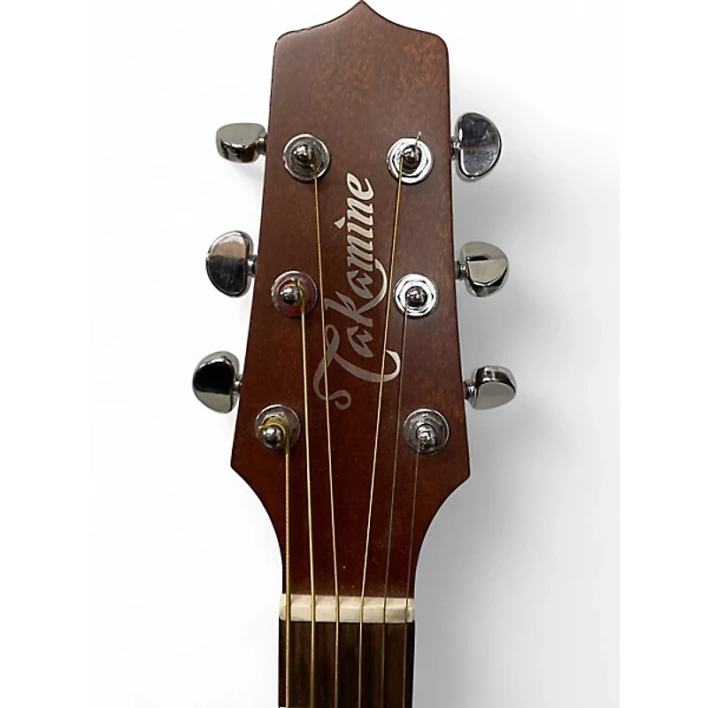 Used Takamine P1JC Antique Natural Acoustic Electric Guitar