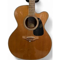 Used Takamine P1JC Antique Natural Acoustic Electric Guitar