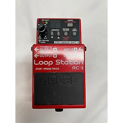 Used BOSS RC3 Loop Station Pedal