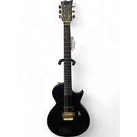 Used ESP LTD Black Metal Black Solid Body Electric Guitar
