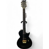 Used ESP LTD Black Metal Black Solid Body Electric Guitar