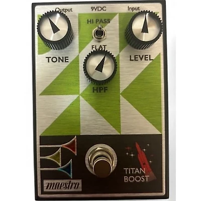 Used Maestro Titan Boost Effect Pedal