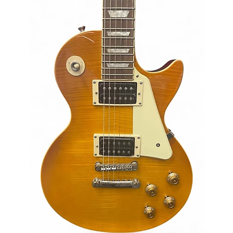 Used Epiphone Les Paul Standard Lemon Burst Solid Body Electric Guitar