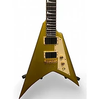 Used ESP KH-V Metallic Gold Sparkle Solid Body Electric Guitar