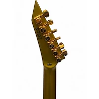 Used ESP KH-V Metallic Gold Sparkle Solid Body Electric Guitar
