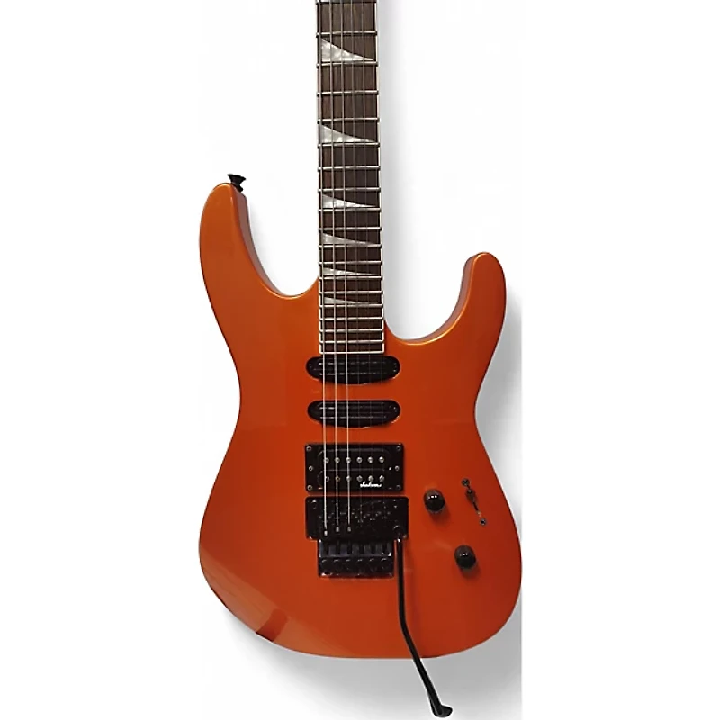 Used Jackson x series soloist Lambo Orange Solid Body Electric Guitar