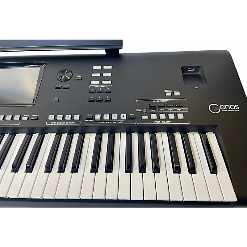 Used Yamaha GENOS 76 Key Keyboard Workstation