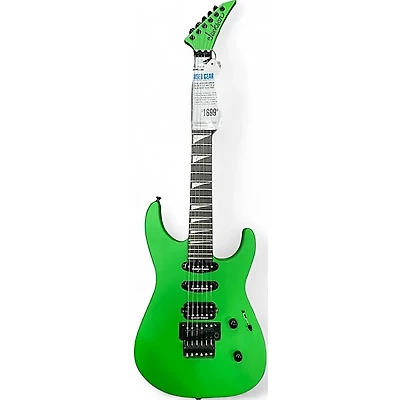 Used Jackson American Soloist Sl3 Matte Green Solid Body Electric Guitar