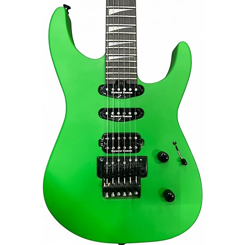 Used Jackson American Soloist Sl3 Matte Green Solid Body Electric Guitar