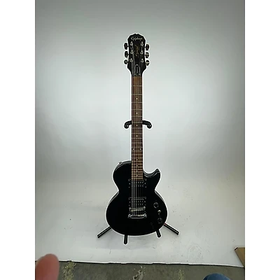 Used Epiphone Les Paul Studio Ebony Solid Body Electric Guitar