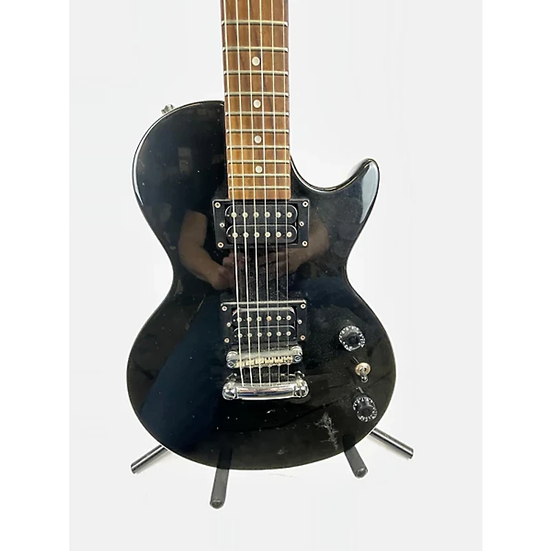 Used Epiphone Les Paul Studio Ebony Solid Body Electric Guitar