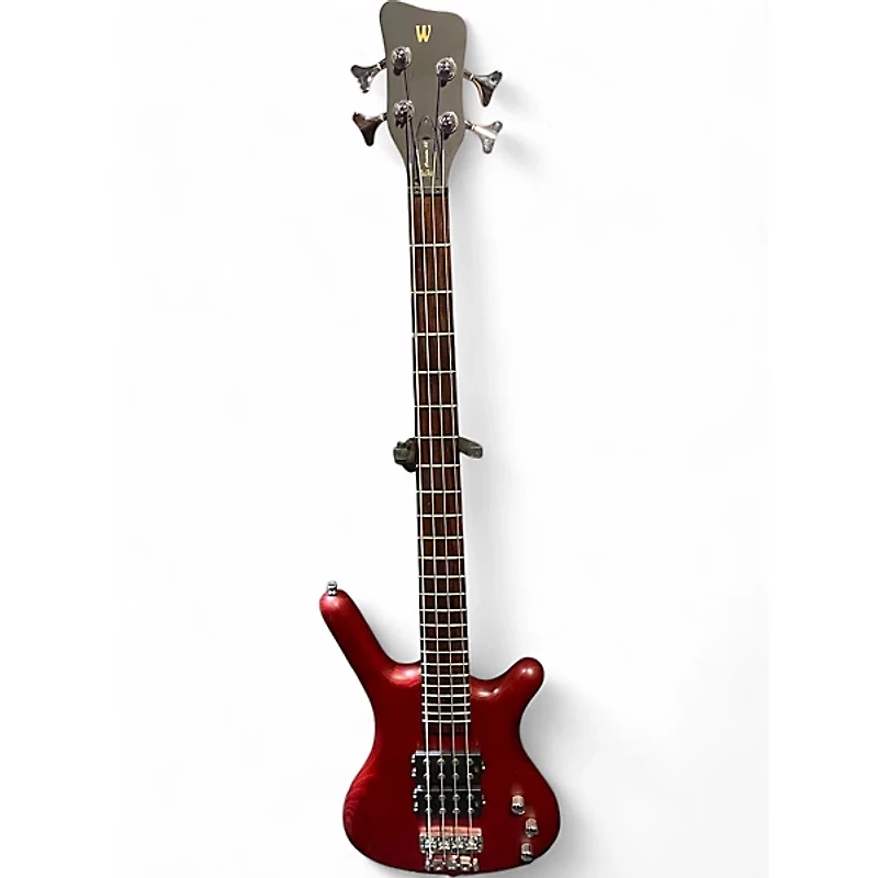 Used RockBass By Warwick CORVETTE $$ Red Electric Bass Guitar