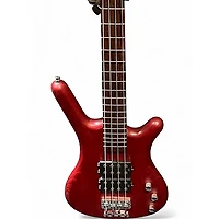 Used RockBass By Warwick CORVETTE $$ Red Electric Bass Guitar