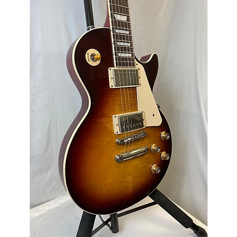 Used Gibson Les Paul Standard 1960S Neck Sunburst Solid Body Electric Guitar