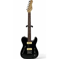 Used Michael Kelly 59 Thinline Black Hollow Body Electric Guitar