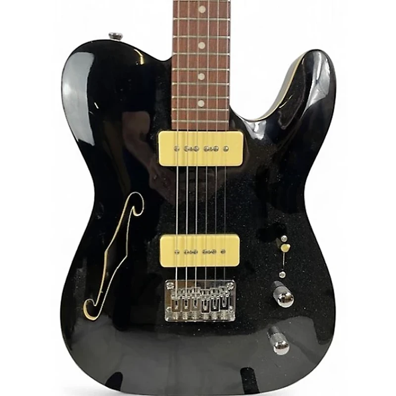 Used Michael Kelly 59 Thinline Black Hollow Body Electric Guitar