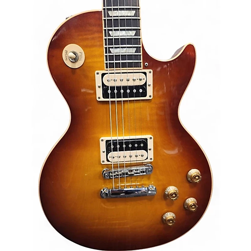 Used Gibson Les Paul Faded Tobacco Solid Body Electric Guitar