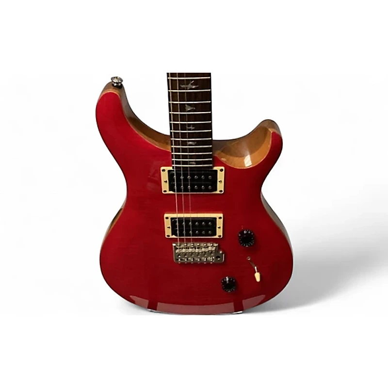 Used PRS SE Custom 24 Bonnie Pink Solid Body Electric Guitar