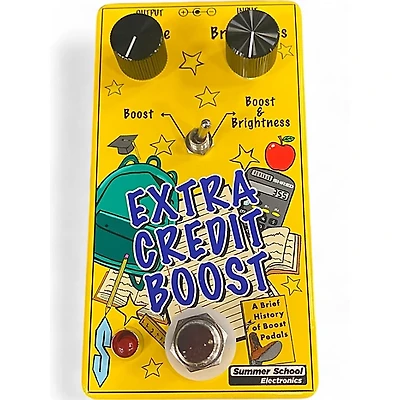 Used Summer School Electronics Extra Credit Effect Pedal