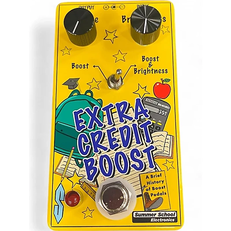Used Summer School Electronics Extra Credit Effect Pedal