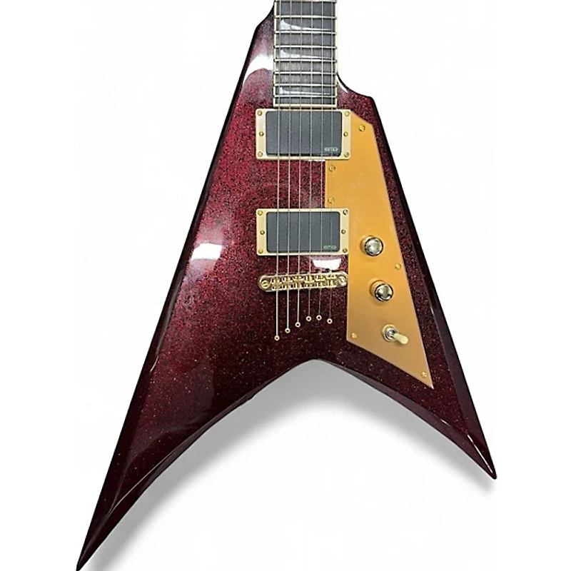 Used ESP LTD KHV Sparkle Solid Body Electric Guitar