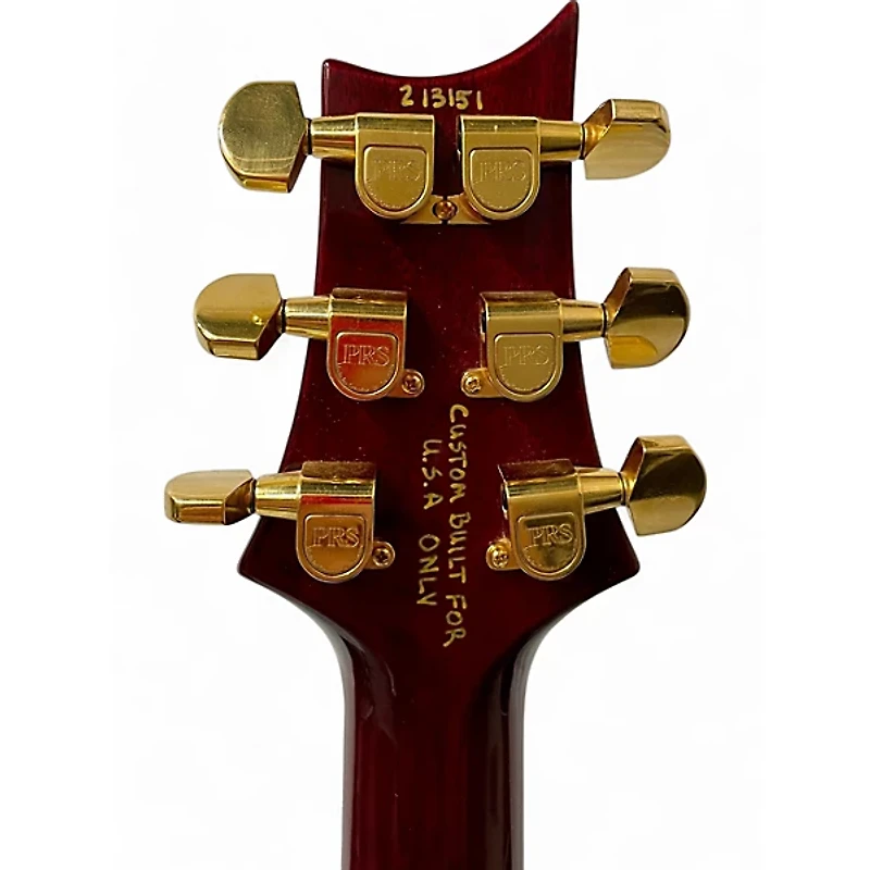 Used PRS Private Stock Custom 24 Trans Red Solid Body Electric Guitar