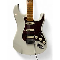 Used Fender American Ultra Stratocaster HSS White Solid Body Electric Guitar