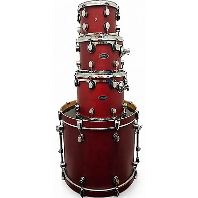 Used PDP By DW 4 piece FS Series Flat Red Drum Kit