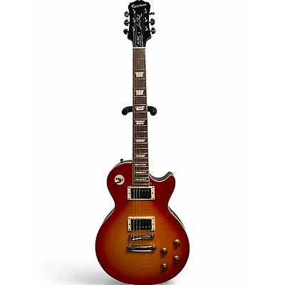 Used Epiphone Les Paul Standard Pro Cherry Sunburst Solid Body Electric Guitar