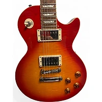 Used Epiphone Les Paul Standard Pro Cherry Sunburst Solid Body Electric Guitar