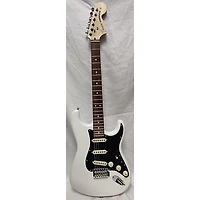 Used Fender American Performer Stratocaster SSS Arctic White Solid Body Electric Guitar