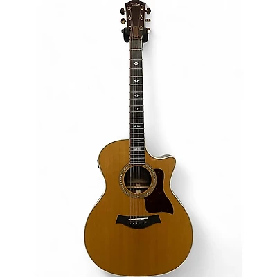 Used Taylor 814CE Natural Acoustic Electric Guitar