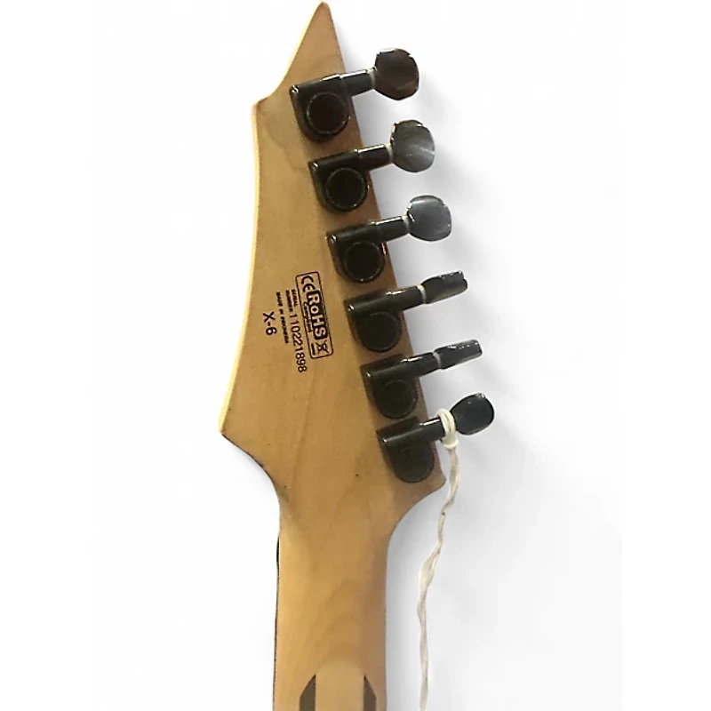 Used Cort x6 Black Solid Body Electric Guitar