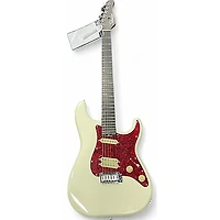 Used Schecter Guitar Research MV-6 White Solid Body Electric Guitar