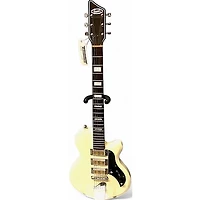 Used Supro 2030BM Hampton White Solid Body Electric Guitar