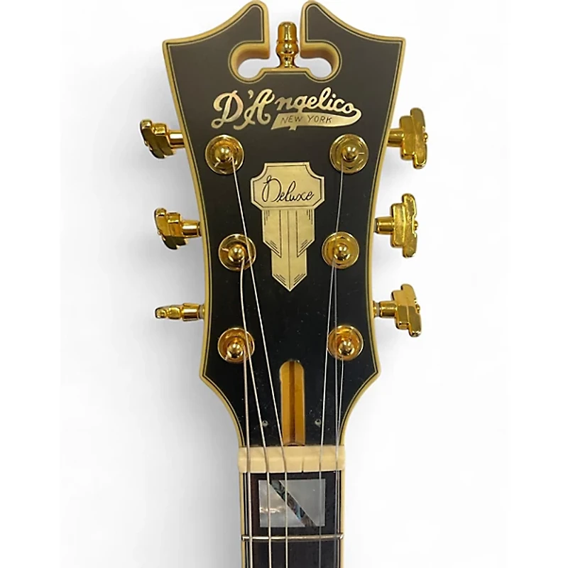 Used D'Angelico Bedford Deluxe SH Custom Natural Solid Body Electric Guitar