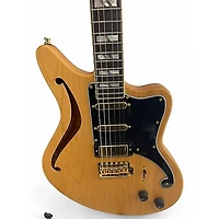 Used D'Angelico Bedford Deluxe SH Custom Natural Solid Body Electric Guitar