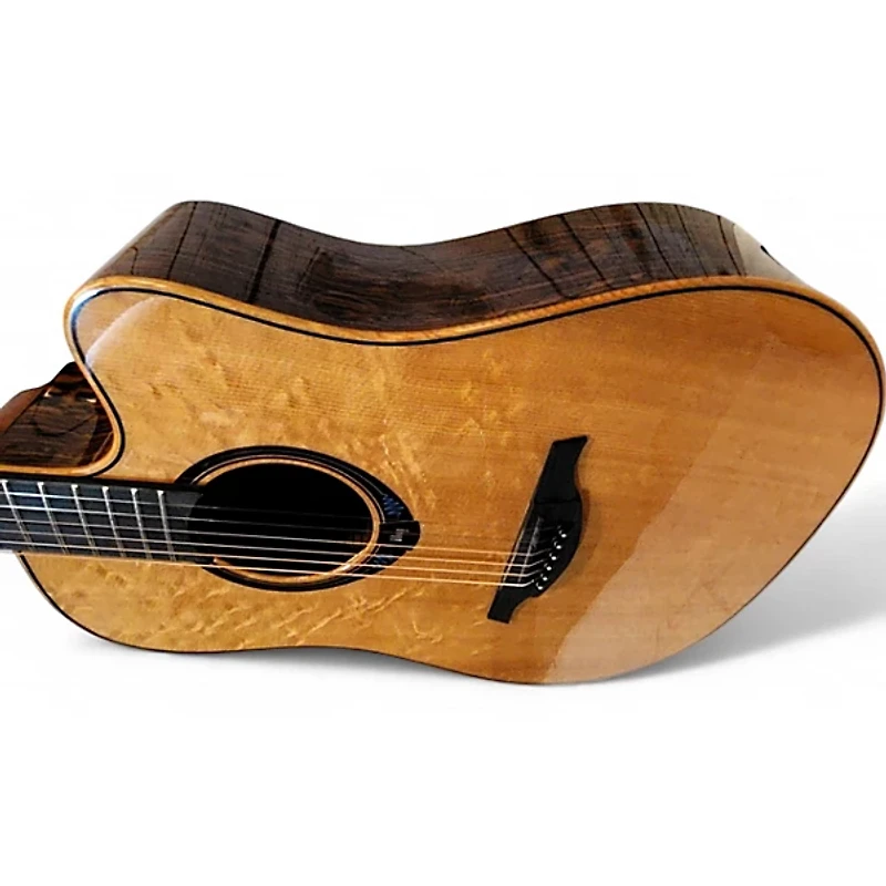 Used Lag Guitars THV30DCE Natural Acoustic Electric Guitar