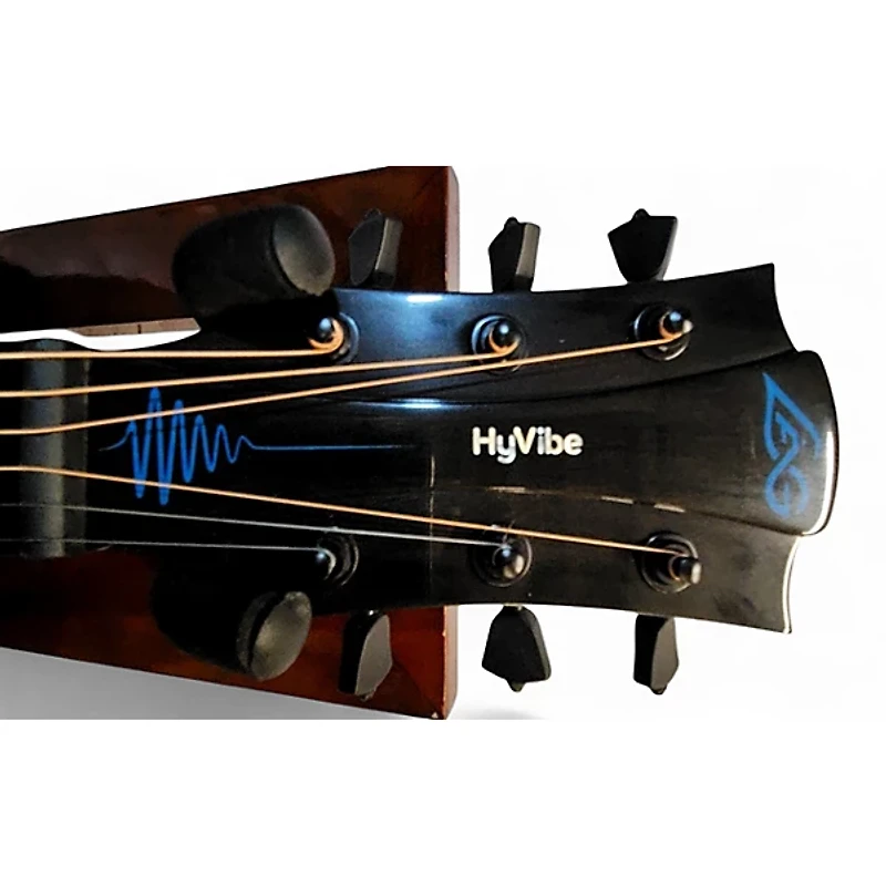 Used Lag Guitars THV30DCE Natural Acoustic Electric Guitar